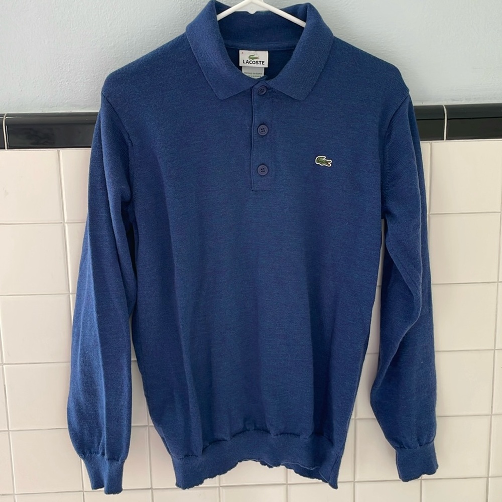 Lacoste polo sweater M (4)
